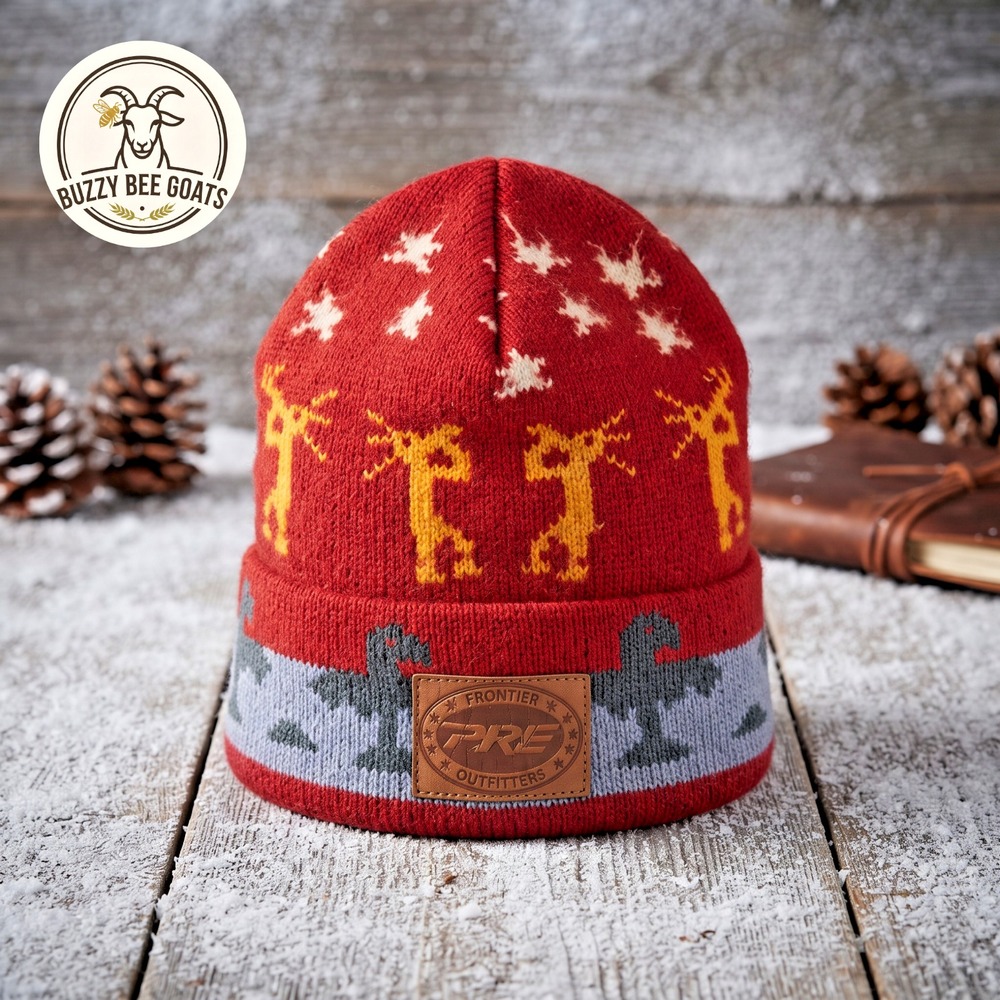 Vintage Woolrich Wool Knit Beanie - Outdoor Winter Activity
